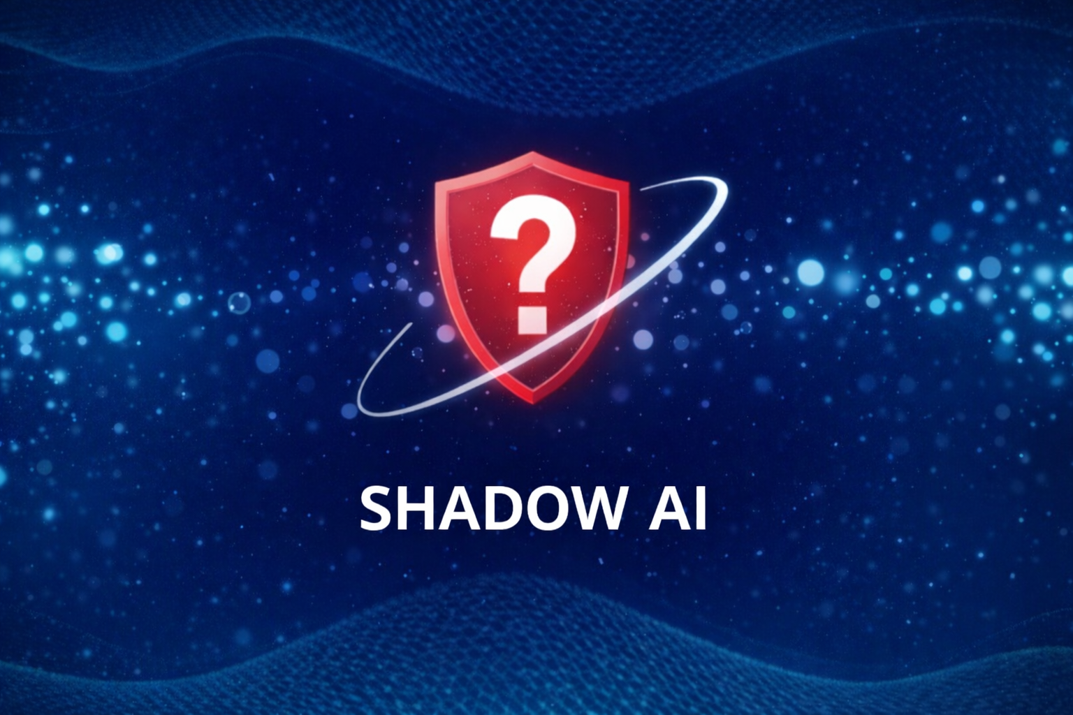 Shadow AI security concept showing hidden AI usage, data exposure risks, and governance challenges in organizations