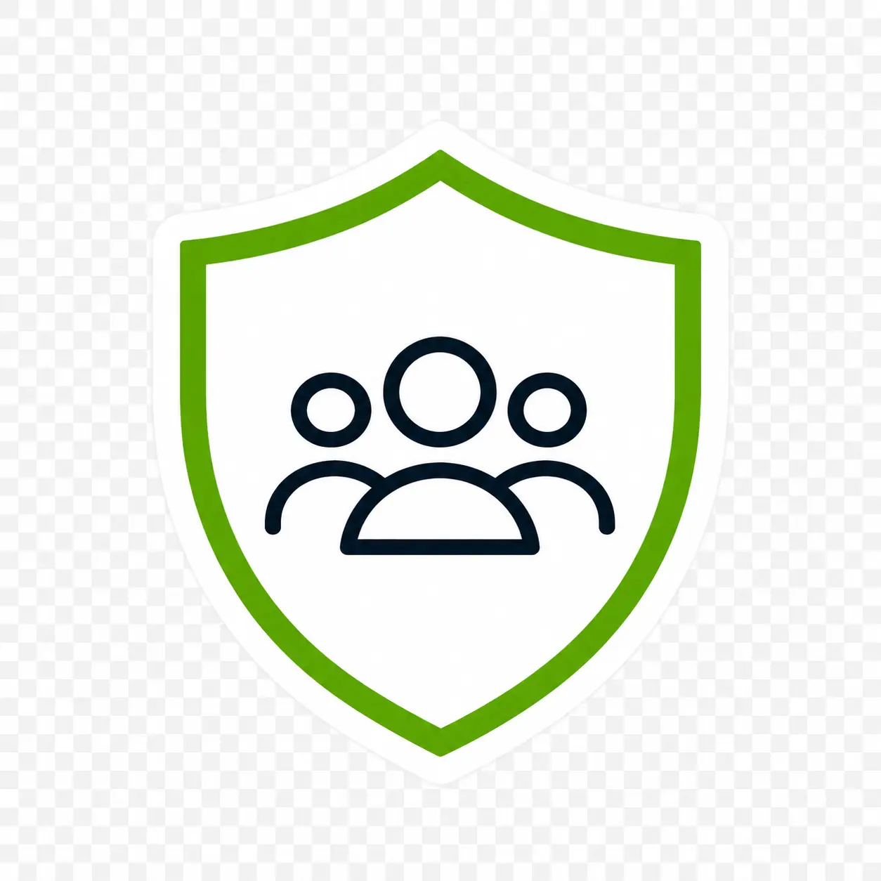 Schild met medewerkers als symbool voor security awareness training, cybersecuritybewustzijn en de menselijke verdedigingslinie tegen cyberdreigingen.